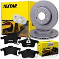 TEXTAR BREMSSCHEIBEN 280mm + BELÄGE VORNE passend für OPEL ASTRA H + ZAFIRA B