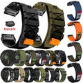 Nylon Quickfit Armband für Garmin Fenix 7/7X/6/6X/5/5X Plus/Epix Pro/Instinct 2X