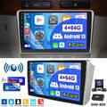 DAB+ Autoradio Android 13 Carplay 4+64G Für Toyota Avensis T25 2002-2008 Kamera