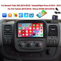 Autoradio Für Renault Trafic Opel Vivaro Android 13 GPS Navi USB 32G Carplay Kam