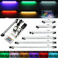 LED Aquarium Aquarium Lampe Beleuchtung Fisch Tank Mondlicht Lampe RGB 19-90cm