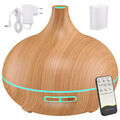 Diffuser Luftbefeuchter Aroma Vernebler LED Ultraschall Humidifier Duftöl Licht