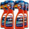 4x 750ml Sonax XTREME Ceramic Spray Versiegelung Lackversiegelung