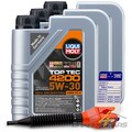 3x 1 L LITER LIQUI MOLY TOP TEC 4200 5W-30 MOTOR-ÖL MOTOREN-ÖL 31941540