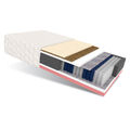 Matratze 180x200 Taschenfederkern ACTIVE MAX 28cm H2 H3 Kokos Latex Visco Jersey