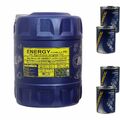 20L Motoröl MANNOL Energy Formula PD 5W-40 4xMotor Flush