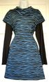 JOE BROWNS ART DECO PRINT JERSEY TUNIKA PARTY KLEID GRÖSSE 16