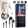 Bluetooth 5.0 MP3 MP4 Player LCD Display HiFi Bass Musik Spieler FM Radio Audio