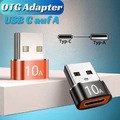 USB A auf USB C OTG 10A Adapter Ladeadapter Datenübertragung Stecker Konverter