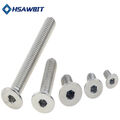 10x Senkkopfschrauben M2/M3/M4/M5/M6/M8/M10/M12 Edelstahl DIN 7991 Innensechsk