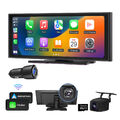 CAM+ Wireless CarPlay Android Auto 10,2" IPS Touchscreen Tragbares Autoradio KFZ