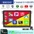 Autoradio CarPlay Android 13 32G GPS NAV Wifi SWC +Kamera für VW Golf 5 6 Touran