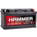 Autobatterie HAMMER 12V 100Ah Starterbatterie WARTUNGSFREI TOP ANGEBOT NEU