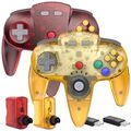 2.4GHz Wireless Controller for Nintendo N64 Switch PC Mac and other USB devices