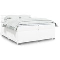 Boxspringbett Polsterbett Bett Bettgestell mit Matratze Kunstleder vidaXL