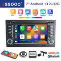 7" Autoradio Android13 32G Carplay GPS NAVI RDS BT WIFI Für Audi A4 8E B6 B7 MIK