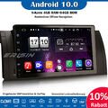 8-Kern 64GB Autoradio DSP DAB+Android 10 GPS CarPlay Navi BMW 5er E39 M5 X5 E53