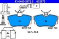 Bremsbelagsatz, Scheibenbremse 13.0460-2872.2 von Original Ate für FORD SEAT VW