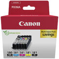 Canon Druckerpatrone PGI-580/CLI-581 PGBK/C/M/Y/BK Multipack Original Kombi-P...