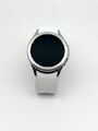 Samsung Galaxy Watch 4 Classic [inkl. Silikonarmband weiß] 42mm Edelstahlgehäu G