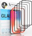 4x 9D Glas für iPhone 12 11 X XS XR Pro Max Mini Panzerfolie Installationsrahmen