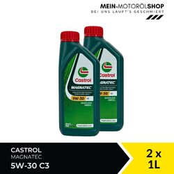 Castrol Magnatec 5W-30 C3 Renault Fiat BMW LL-04 MB 226.5 2x1 Liter = 2 Liter