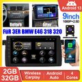 9" ANDROID13 AUTORADIO FüR 3ER BMW E46 318 320 GPS SCHIFFE WIFI DAB+CARPLAY AUTO