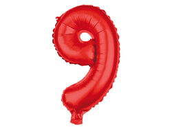 Folienballons XXL Luftballon Heliumballon Zifferballons 0-9 rot 80 cm Party 