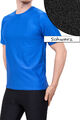 Herren T-Shirt Comfort Fit kurze Ärmel elastisch hauteng stretch shiny glänzend