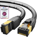 Cat8 Patchkabel Netzwerkkabel S/FTP Halogenfrei CAT 8 LSZH RJ45 LAN Kabel PIMF