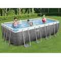 Bestway Power Steel Swimmingpool Set Schwimmbad Schwimmbecken mehrere Auswahl