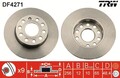 Set 2x Bremsscheibe TRW für Seat Altea 5P XL Toledo III 2004-2015 Df4271