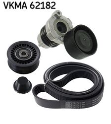 SKF Keilrippenriemensatz VKMA 62182 für RENAULT CLIO 4 CAPTUR 1 MEGANE 3 KZ0 JZ0