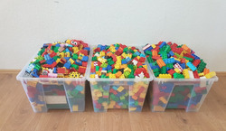 Lego Duplo 100 Steine Grundbausteine verschiedene Farben und Formen 