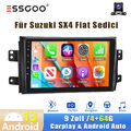 Für Suzuki SX4 2006-2013 4+64G Apple Carplay Autoradio KAM Android13 GPS Navi BT