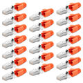 20x Netzwerkstecker Netzwerk Stecker CAT7 CAT6A CAT6 RJ45 vergoldet Crimpstecker