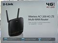 D-LINK DWR-953 Multi-WAN Wireless AC1200 4G LTE WLAN ROUTER Neuwertig + OVP