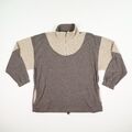 ACTION FREE DISCOVER Troyer Pullover Pulli Gr. L braun Sweatshirt Sweater Fleece