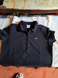 lacoste Poloshirt Gr.44 schwarz