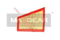 Luftfilter Filtereinsatz 26-0111 MAXGEAR für SEAT SKODA VW