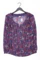 Esprit Chiffonbluse Regular Bluse für Damen Gr. 42, L mit Blumenmuster Langarm