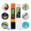 PH Messgerät PH/TDS/EC Temperatur Tester LCD Aquarium Pool Wasserqualität Tester