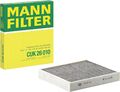 MANN FILTER CUK 26 010 INNENRAUMFILTER MIT AKTIVKOHLE  - FÜR AUDI, SEAT, VW