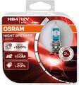 2x HB4 12V 51W P22d NIGHT BREAKER® LASER +150% mehr Helligkeit