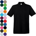 Fruit of the Loom Poloshirt Premium Polo 100% Baumwolle Shirt S M L XL XXL 3XL