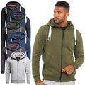 A. Salvarini Herren Sweatjacke Kapuzenpullover Jacke Kapuze Hoodie Sweater AS314