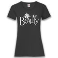 Beauty Beast T-Shirt Partner Shirt Couple Paare Pärchen Valentine Valentinstag