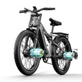 E-Bike 2000W Dual Motor Elektrofahrrad E-Fahrrad 17.5AH 48V eBike 26'' Pedelec