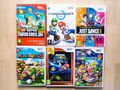 Nintendo Wii Spiele Auswahl Mario Kart  Mario Party 8 & 9 Mario Bros Galaxy