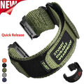 Quickfit Nylon Armband Ersatz Für Garmin Fenix 5 5X Plus 6 6X 7 7X Epix Pro Gen